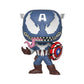 Funko POP! Marvel Venom Captain America Vinyl Figure - Multicolor, One Size, Model 32686 - Collectible Gift for Kids & Adults