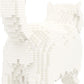 Larcele Cat Micro Building Blocks Animal Set, Diy Mini 3D Building Toy Bricks Kit,1196 Pieces Kljm-05 (Persian Cat)