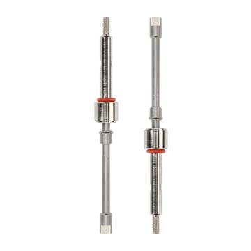 RCAWD 2X 40Cr-Mo Steel Front Cvd Drive Shaft Axle for Brushless/Brushed Power Axial 1-24 Scx24 Crawlers