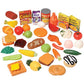 Constructive Playthings Mini Realistic Food 37 pc. Playset