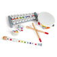 Janod Confetti 4 Piece Wood Musical Instrument Set - 11.22  Tall - Ages 2+ - J07600