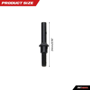 RCAWD Front Rear Wheel Axle for FMS 1/24 FCX24 Crawlers