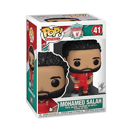 Funko POP Football Mohamed Salah Figure, Vinyl, Multicolor, Model 52173