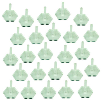 Litko Acrylic Flight Stands | Hexagon | 3Mm Clear Hexagonal Flight Base With Flight Peg (1-Inch)