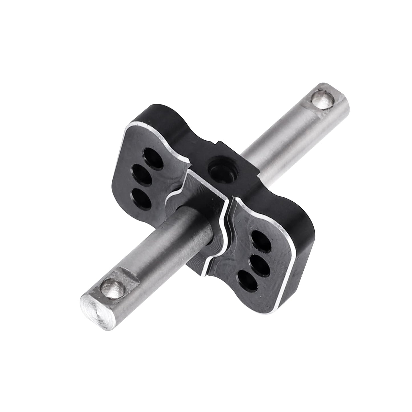Aluminum Differential Locker Spool Diff Case Mounts for 1/10 Scale 2WD Traxxas Slash Rustler Stampede VXL Bandit Car Truck Repla