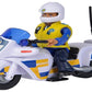 Simba 109251092002 Fireman Sam Police Motorcycle Plus Articulated Malcolm Action Figure le Pompier, Multicolored