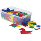 Hand2Mind Plastic Tangrams, Manipulative Set For Math Puzzles (Pack Of 32)
