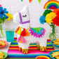 GIFTEXPRESS 6-Pack 8x6 Mini Llama Pinatas- Small Birthday Party Favors, Cinco de Mayo, Fiesta, Gender Reveal, Taco Tuesday, Tabl