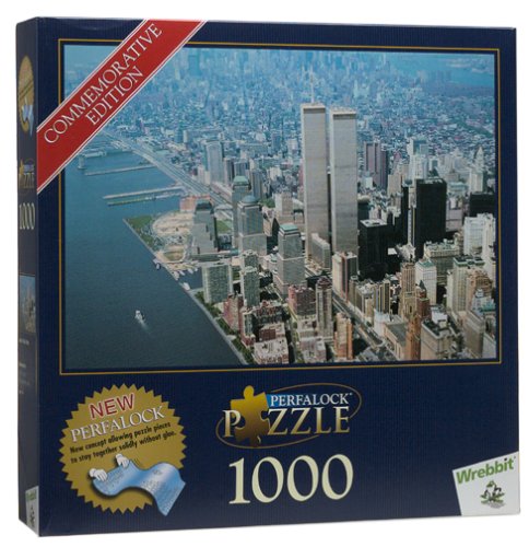 Perfalock New York Series 1000-Piece Puzzle: Above New York City