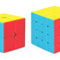 D Eternal Kid Cube Combo Bundle Set Of 2X2 4X4 High Speeed Stickerless Magic Cube Puzzle Game Toy (Combo Of (2X2+4X4))