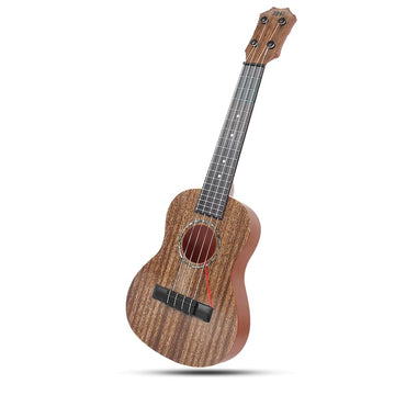 Raimy Kids Ukulele Guitar - 21Inch 4 Strings Guitar Children Musical Instruments Educational Toys With Picks For Toddler Kids Boys Girls Beginner (Brown)