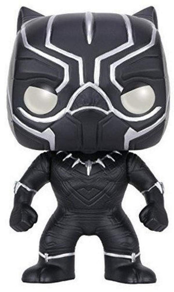 Funko POP Marvel Captain America 3 Black Panther Action Figure - 3.75" Vinyl, Black, Model SS-FNK-7229