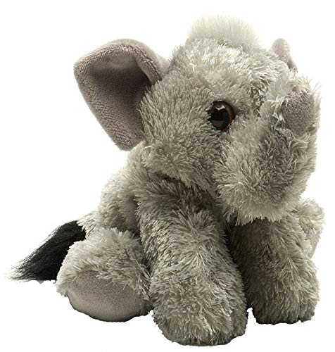 WILD REPUBLIC Elephant Plush Toy, 7" Stuffed Animal, Hug’EMS, African Elephant, Model 16239, Soft Plush Material