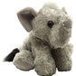 WILD REPUBLIC Elephant Plush Toy, 7" Stuffed Animal, Hug’EMS, African Elephant, Model 16239, Soft Plush Material