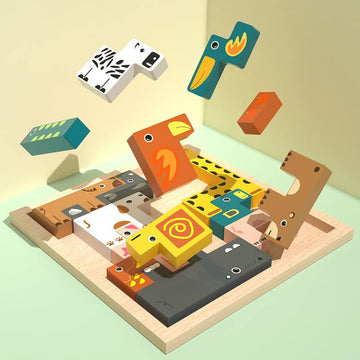 Alphabet Puzzles for Toddlers 3 A to Z Puzzle & Playset, Make Learning Fun & Help Spark Your Child's Imagination