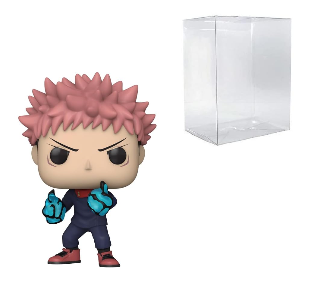 Pop! Animation: Jujutsu Kaisen - Yuji Itadori (Divergent Fist) Gitd Exclusive Bundled With Compatible Box Protector Case