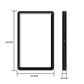 Magenetic Graded Card Slab Protector - Premium Aluminum Graded Card Showcase, Psa Slab Protector With Uv-Resistant Tempered Glas