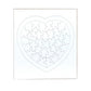 Hygloss Blank Puzzles With Heart Shape - 8.5'' X 9.5'' - 100 Puzzles - Ideal For Valentines - Write, Draw, And Decorate Your Own