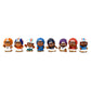 Teenymates Party Animal Legends NFL Series 3 Blind Bags - 4 Pack, Small, Multicolored, TM34, Plastic