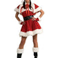 Secret Wishes Velvet Flirty Miss Santa Costume, Red, Medium