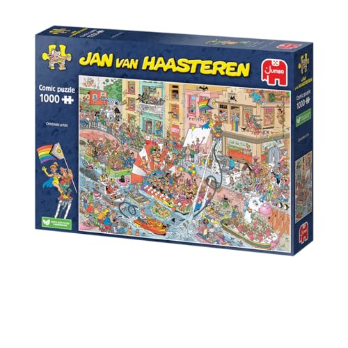 Jan Van Haasteren - Championship Football 1000 Piece Jigsaw Puzzle By Jumbo Games