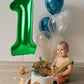 40 Inch Number 8 Balloon, Giant Dark Green 8 18 28 80 Birthday Balloons, 8Th Birthday Decorations Party Supplies, Wedding Annive