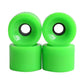 UJEAVETTE 4X 78A Hardness Skateboard Wheels 70X51Mm Longboard Roller Parts Grass Green