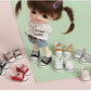 Xidondon Bjd Doll Shoes Casual Shoes For Ob11,Gsc,Molly,Holala,1/12Bjd Shoes Doll Toy Accessories (White)