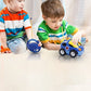 Liberty Imports My First Cartoon RC Remote Control Cars for Toddlers Ages 1-3, Radio Control Toy for Baby, Kids 18 Months+ (Poli
