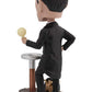 Royal Bobbles Nikola Tesla Bobblehead - 8" Silver Premium Polyresin Figure, Exquisite Detail, Model RB1083, Unique Serial Number