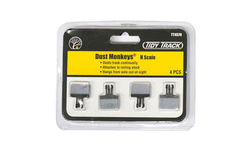 Micro-Mark Woodland Scenics' Tidy Track Dust Monkeys, N Scale