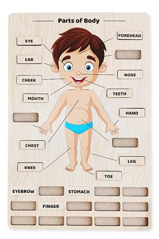 Webby Wooden Unicorn Jigsaw Puzzle, 60 Pcs, Multicolor