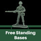 U. S. Toy Green Army Men Toy Soldiers Set, Classic Military Action Figures For Kids, Imaginative Play, Party Favors, And Collect