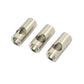 AMOGOT 3Pcs Metal 3.175mm to 5mm Shaft Motor Pinion Reducer Sleeve Adapter for Converting RC Motor 3650 550 540 Pinion Gears