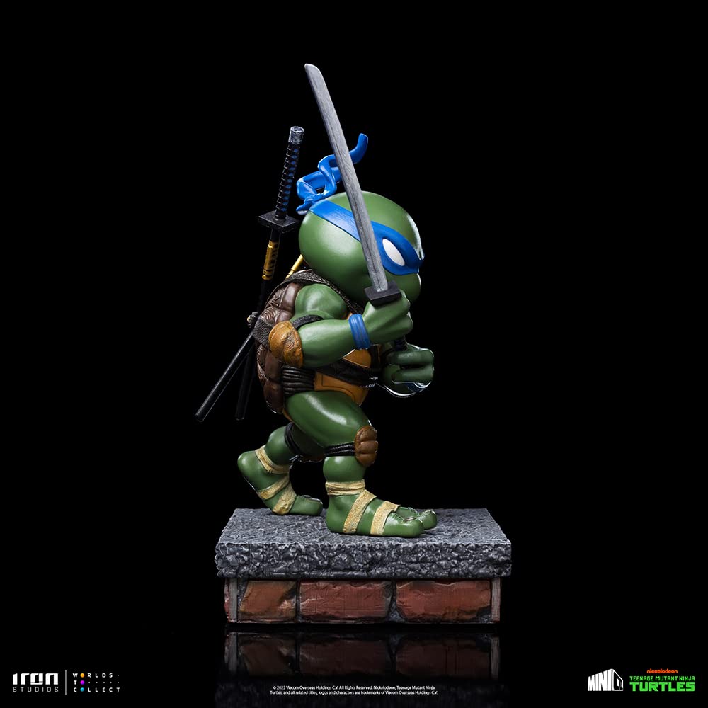 Iron Studios San Diego Previews limited availability 2023 Teenage Mutant Ninja Turtles: Leonardo (Ver. 2) PX MiniCo Figure