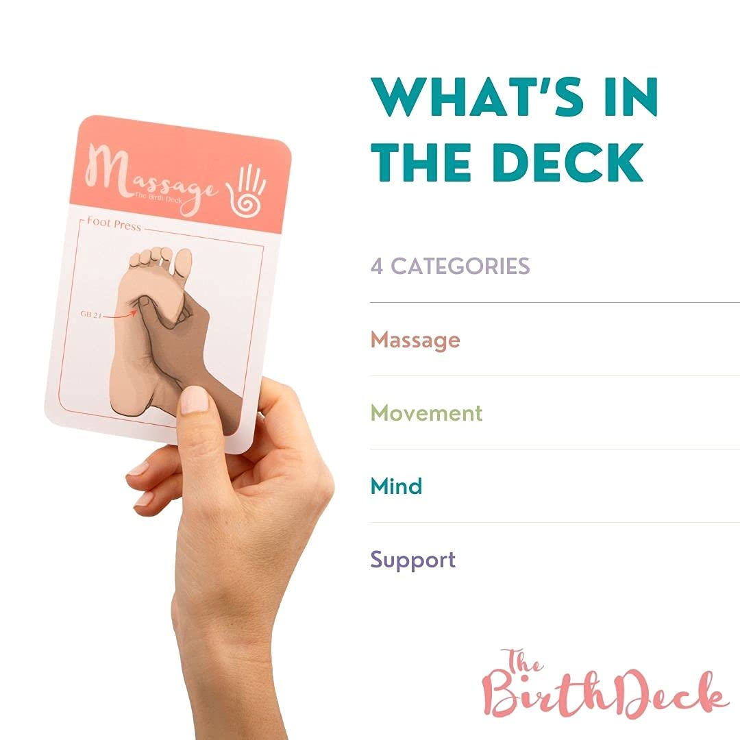 The Birth Deck: 50 Ways To Comfort A Woman In Labor, By Sara Lyon