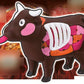 Megahouse Beef Puzzle Kaitai Puzzle - MH51124R, Polyvinyl Chloride, Color: Beef