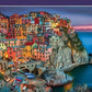 Buffalo Games 1000 Piece Jigsaw Puzzle - Cinque Terre, Multi Color, 26.75"x19.75", Challenging for Adults - Model 1418