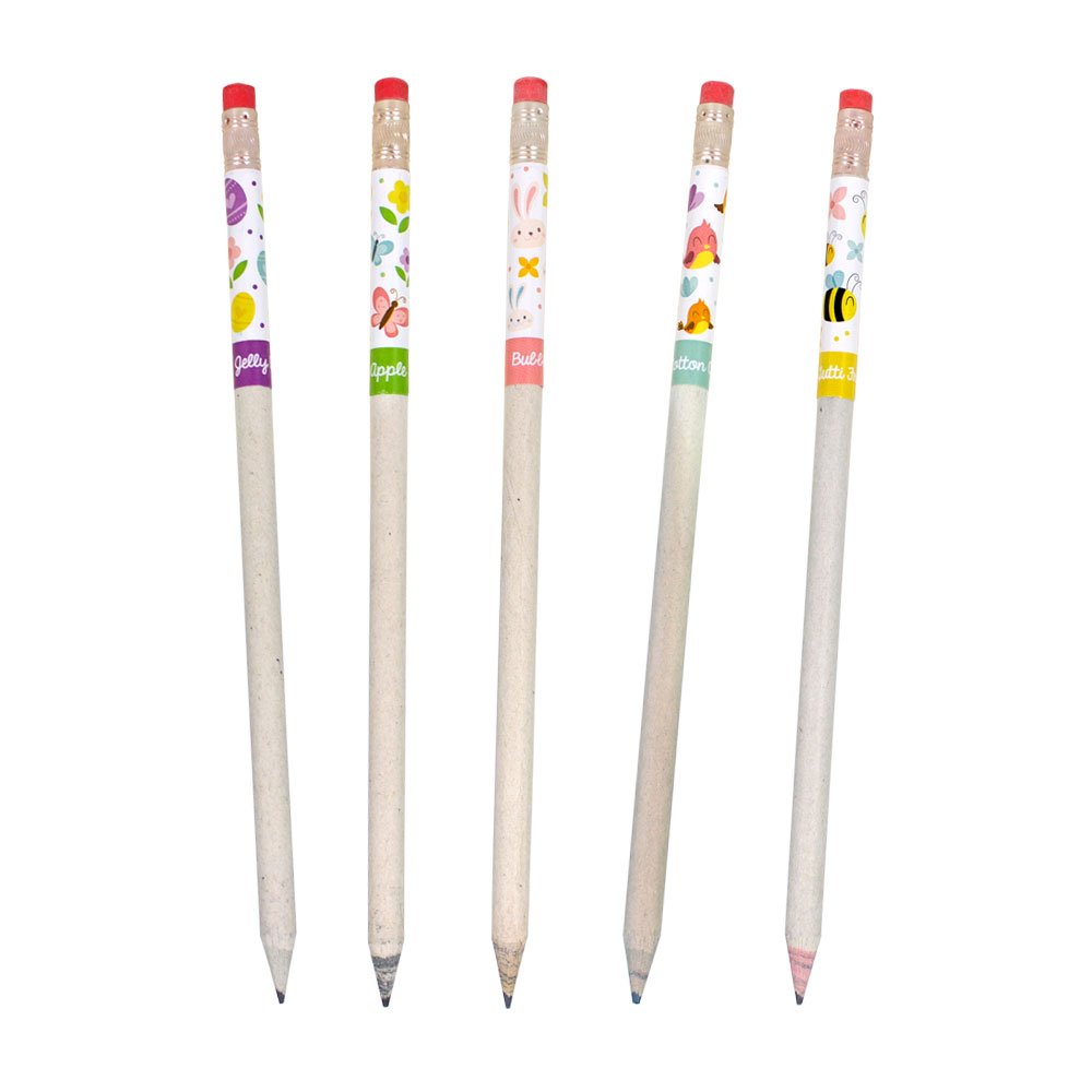 Spring Smencils - HB #2 Scented Pencils, 5 Count, Gifts for Kids, School Supplies, Classroom Rewards, Easter basket stuffers