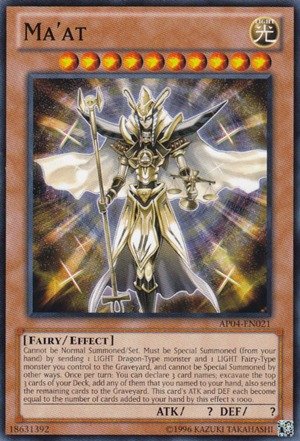 Yu-Gi-Oh! - Ma 'At (Ap04-En021) - Astral Pack: Booster Four - Common