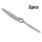Top-Vigor 2Pcs Cw Rc Propellers 5050 5 X 5 Inch 2-Vane Rc Vehicle Propellers Replacement For Rc Airplane With Adapter Rings Nylo