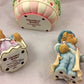 Cherished Teddies Romeo and Juliet Figurine, Model 203114, Rose Resin Collectible