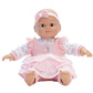 Madame Alexander 14-Inch Baby Cuddles Doll With Bottle, Pink Floral, Medium Skin Tone