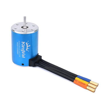 KingVal Replacement 3650 5200KV Sensorless Brushless Motor Shaft 3.175mm Compatible with 1/10 RC Car