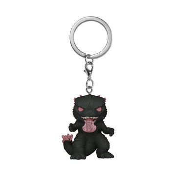 Funko Pop! Keychain: Godzilla X Kong: The New Empire - Godzilla - Godzilla Vs Kong Novelty Keyring - Collectable Mini Figure - Stocking Filler - Gift Idea - Official Merchandise - Movies Fans