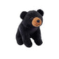 Wild Republic Pocketkins Eco Black Bear, Stuffed Animal, 5 Inches, Plush Toy, Made From Recycled Materials, Eco Friendly