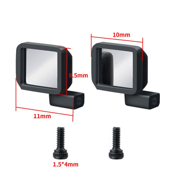 RC Car Modification Simulation Rearview Mirror for RC 1:24 Axial SCX24 90081 AXI00001 AXI00002 AXI00005 Upgrade Parts