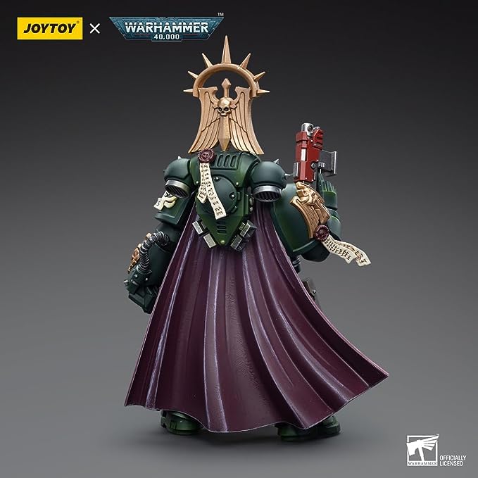Joytoy 1/18 Warhammer 40,000 4 Inch Action Figure Dark Angels Master With Power Fist Feirros Collection Model