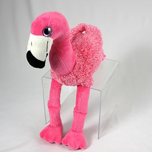 WISHPETS 12" Flamingo Plush Toy - Soft Plush Material, Model 93010