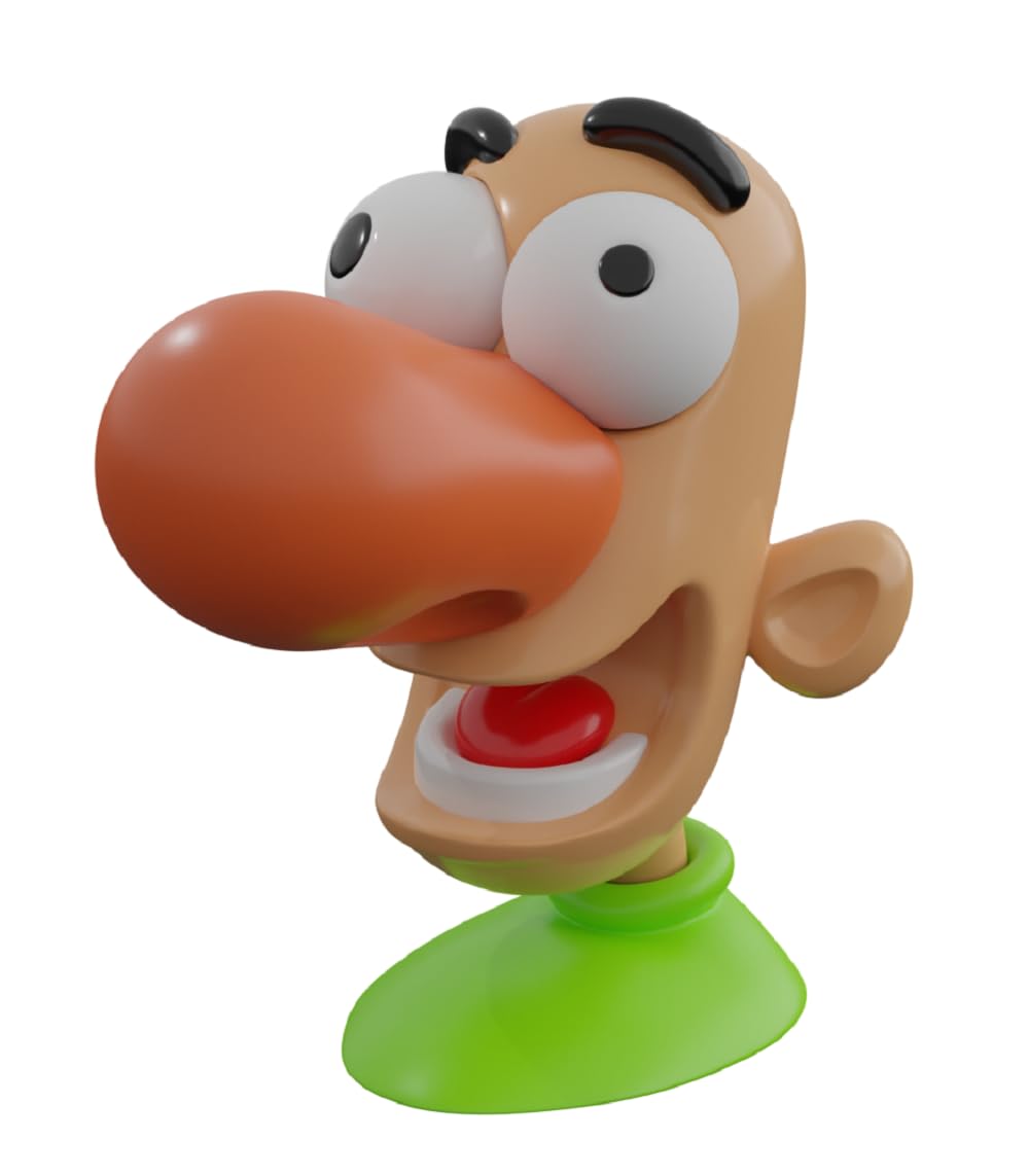 Goliath Gooey Louie Game - Fun Nose-Pulling Game for Ages 4+, 2-4 Players, Multicolor, Model 928732.004